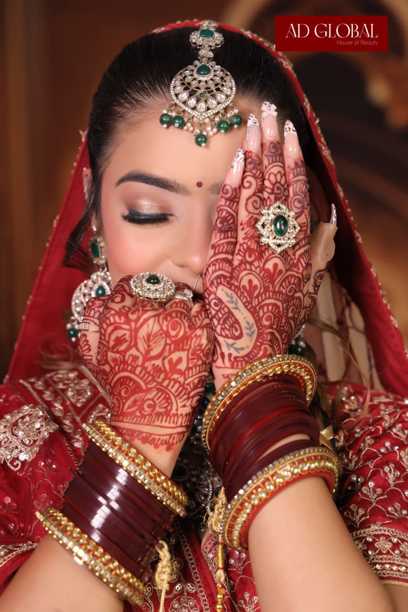 Festive Bridal Look